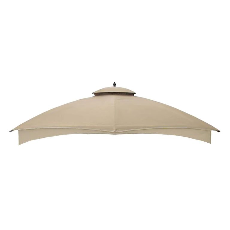 Beige Garden Winds replacement canopy top made for the allen + roth 10 x 12 ft gazebo